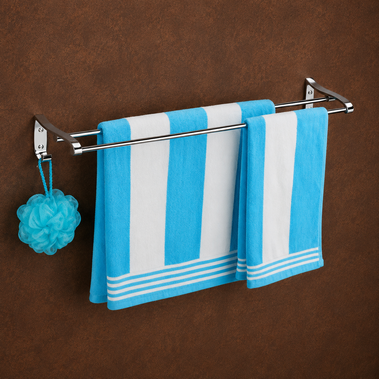 Aluminium Double Towel Rod