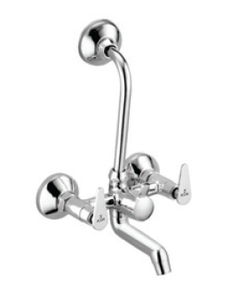 Wall Mixer Tel. with L-Bend