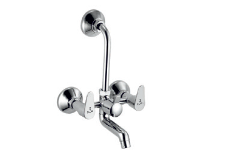 Wall Mixer Tel. With L-bend